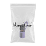 Maxbell Maxbell 5ml Empty Refillable Essential Oil Bottles Case with Silicone Sleeve Purple
