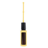 Maxbell Maxbell 10ml Refillable Essential Oil Bottle with Roller Ball+Silicone Cover Yellow