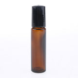 Maxbell Maxbell 10ml Refillable Essential Oil Bottle with Roller Ball+Silicone Cover Yellow
