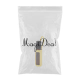 Maxbell Maxbell 10ml Refillable Essential Oil Bottle with Roller Ball+Silicone Cover Yellow