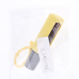 Maxbell Maxbell 10ml Refillable Essential Oil Bottle with Roller Ball+Silicone Cover Yellow