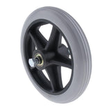 Maxbell 4 Pcs ABS Wheelchair Replacement Front Wheel 5/16" Castor Wheelchairs Supply