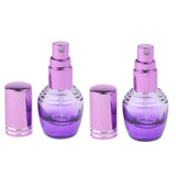 Maxbell Maxbell 2 Piece Mini Empty Perfume Atomizer Bottle Aftershave Scent Spray for Travel