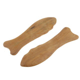 Maxbell Maxbell Sandal Wood Guasha Scraping Massage Trigger Point Scraper Board  Fish