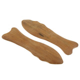 Maxbell Maxbell Sandal Wood Guasha Scraping Massage Trigger Point Scraper Board  Fish