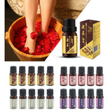 Maxbell Maxbell 5 Bottles 10ml Natural Organic Aromatherapy Massage Essential Oils Ginger