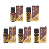 Maxbell Maxbell 5 Bottles 10ml Natural Organic Aromatherapy Massage Essential Oils Ginger