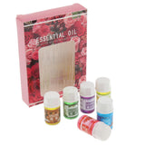 Maxbell Maxbell 6X 3ml Pure Aromatherapy Essential Oil fo Diffuser Humidifier Massage Red Box