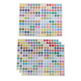 Maxbell Maxbell 4 Sheets Essential Oil Bottle Cap Labels Aromatherapy Vial Stickers  English