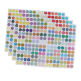Maxbell Maxbell 4 Sheets Essential Oil Bottle Cap Labels Aromatherapy Vial Stickers  English