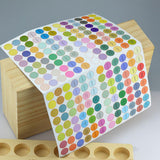 Maxbell Maxbell 4 Sheets Essential Oil Bottle Cap Labels Aromatherapy Vial Stickers  English