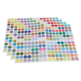 Maxbell Maxbell 4 Sheets Essential Oil Bottle Cap Labels Aromatherapy Vial Stickers  English