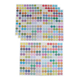 Maxbell Maxbell 4 Sheets Essential Oil Bottle Cap Labels Aromatherapy Vial Stickers  English