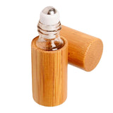 Wood Essential Oil Displaying Rack 2 Tiers Organizer with Roller Ball Bottle