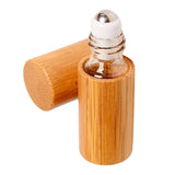 Wood Essential Oil Displaying Rack 2 Tiers Organizer with Roller Ball Bottle