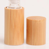 Wood Essential Oil Displaying Rack 2 Tiers Organizer with Roller Ball Bottle