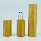 Wood Essential Oil Displaying Rack 2 Tiers Organizer with Roller Ball Bottle