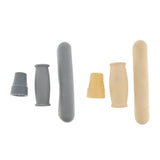 Maxbell Maxbell 1 Set Crutch Accessory Kit Crutch Pad+Handle Grip Covers+Tip Cover Gray