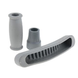 Maxbell Maxbell 1 Set Crutch Accessory Kit Crutch Pad+Handle Grip Covers+Tip Cover Gray
