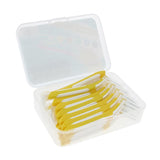 Maxbell Maxbell 30 Pieces Interdental Brush Toothpick Floss Teeth Cleaner Oral Care Yellow