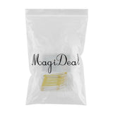 Maxbell Maxbell 30 Pieces Interdental Brush Toothpick Floss Teeth Cleaner Oral Care Yellow