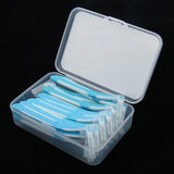 Maxbell Maxbell 30 Pieces Interdental Brush Toothpick Floss Teeth Cleaner Oral Care Blue