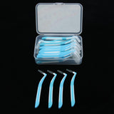 Maxbell Maxbell 30 Pieces Interdental Brush Toothpick Floss Teeth Cleaner Oral Care Blue