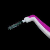 Maxbell Maxbell 30 Pieces Interdental Brush Toothpick Floss Teeth Cleaner Oral Care Rose Red