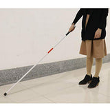 Maxbell Maxbell 48.8 inch Long Aluminum Folding Blind Cane Walking Sticks for Blind People