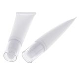 Maxbell Maxbell 2 Pieces Empty Portable Tubes Cosmetic Cream Lotion Travel Bottle 50g White