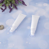 Maxbell Maxbell 2 Pieces Empty Portable Tubes Cosmetic Cream Lotion Travel Bottle 50g White