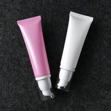 Maxbell Maxbell 2 Pieces Empty Portable Tubes Cosmetic Cream Lotion Travel Bottle 50g White