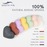 Maxbell Maxbell Konjac Cleaning Sponge Puff Exfoliating Facial Sponge for Deep Clean White