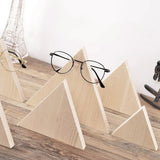 Maxbell Maxbell Natural Wood Sunglasses Eyeglass Glasses Rack Display Stand Desk Holder S