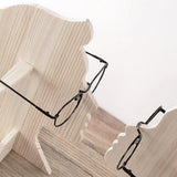 Maxbell Maxbell Brief Style Wood Sunglasses Eyeglass Rack Display Stand Desk Holder Male
