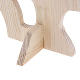 Maxbell Maxbell Brief Style Wood Sunglasses Eyeglass Rack Display Stand Desk Holder Female