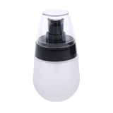 Maxbell Maxbell 2 Pieces 30ml Frosting Glass Refillable Empty Pump Spray Bottle Black Pump