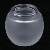 Maxbell 120g Frosted Glass Mask Jar Cream Containers Cosmetic Empty Can Sliver Lid