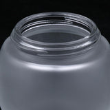 Maxbell 120g Frosted Glass Mask Jar Cream Containers Cosmetic Empty Can Sliver Lid