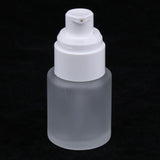 Maxbell Maxbell 3 Piece 20ml Frosting Glass Refillable Empty Pump Spray Bottle 01 Golden Cap