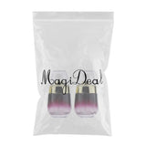 Maxbell Maxbell 2Pcs 30ML Glass Perfume Bottle Pump Sprayer Makeup Vials Gold Pump