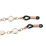 Maxbell Maxbell Metal Eyeglasses Reading Glasses Sunglasses Holder Necklace Chain Cord Gold