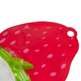 6pcs Refillable Empty Squeeze Pouch Lotion Squeezable Bag Bottle Strawberry