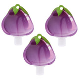 Maxbell Maxbell Refillable Empty Squeeze Pouch Lotion Squeezable Bag Bottle Eggplant