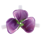 Maxbell Maxbell Refillable Empty Squeeze Pouch Lotion Squeezable Bag Bottle Eggplant