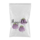 Maxbell Maxbell Refillable Empty Squeeze Pouch Lotion Squeezable Bag Bottle Eggplant