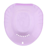 Maxbell Maxbell Sitz Bath Tub Toilet Care Basin Avoid Squatting for Pregnant Women Purple