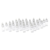 60 Pieces Mini Clear Glass Jars Vials Essential Oil DIY Decoration Bottles