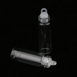 60 Pieces Mini Clear Glass Jars Vials Essential Oil DIY Decoration Bottles