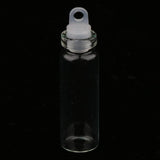 60 Pieces Mini Clear Glass Jars Vials Essential Oil DIY Decoration Bottles